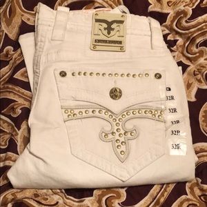 I’m selling some rock revival jeans